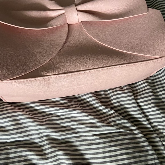 Betsey Johnson Pink Tote Purse - Picture 2 of 6